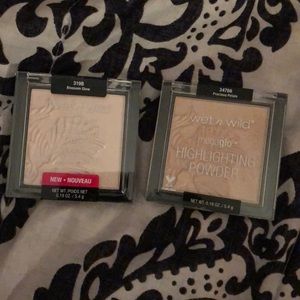 NEW wet n wild highlights